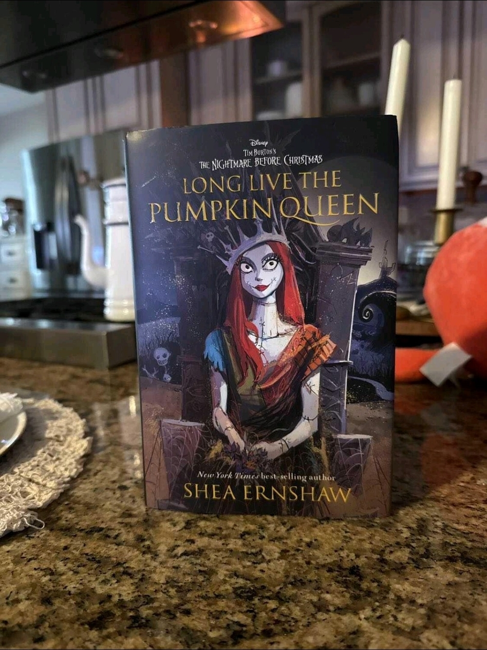 Long Live the Pumpkin Queen Book: Tim Burton's the Nightmare Before Christmas